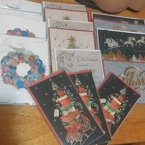 Lot Of 16 Papyrus Christmas  Cards New